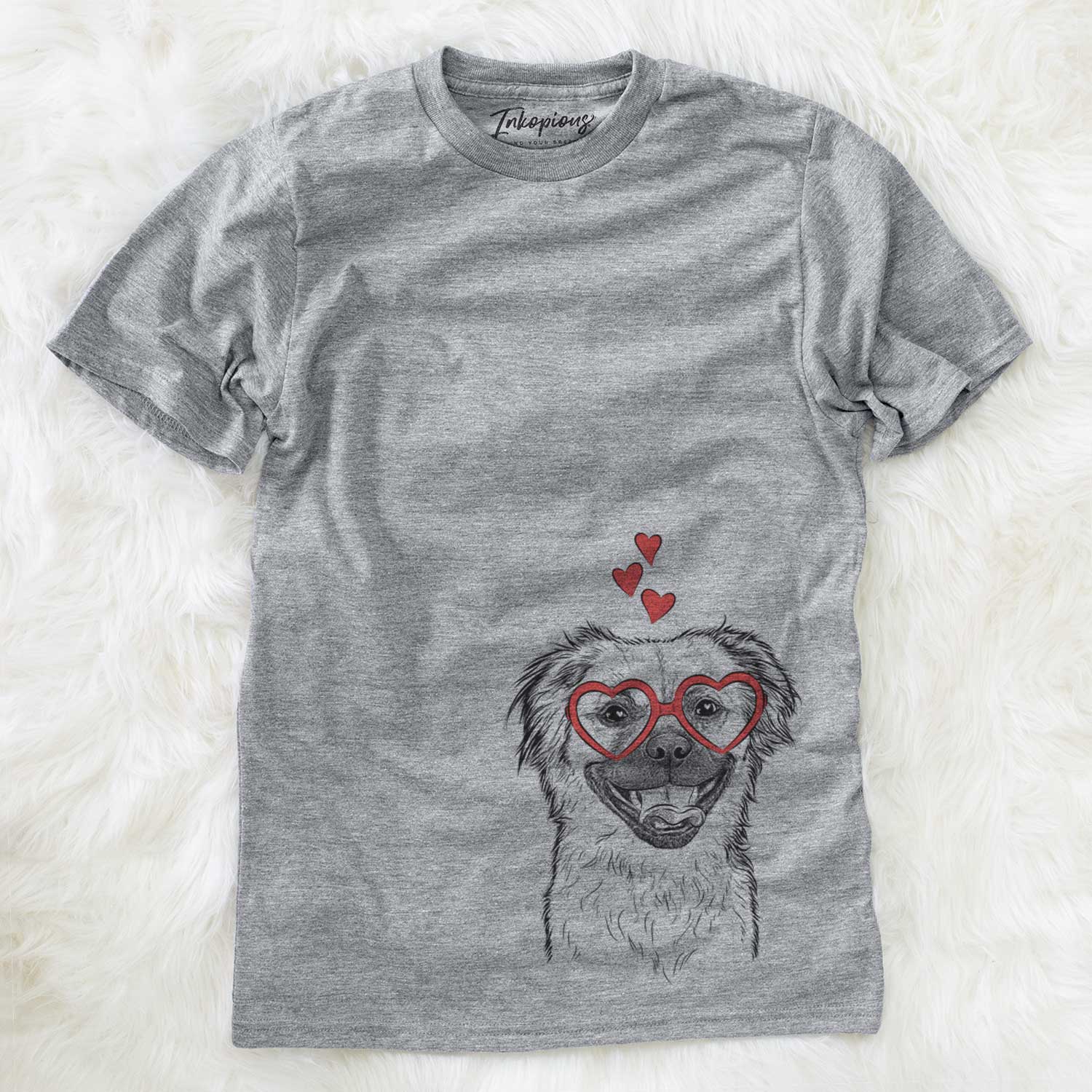 Valentine Zuri the Spaniel Mix - Unisex Crewneck