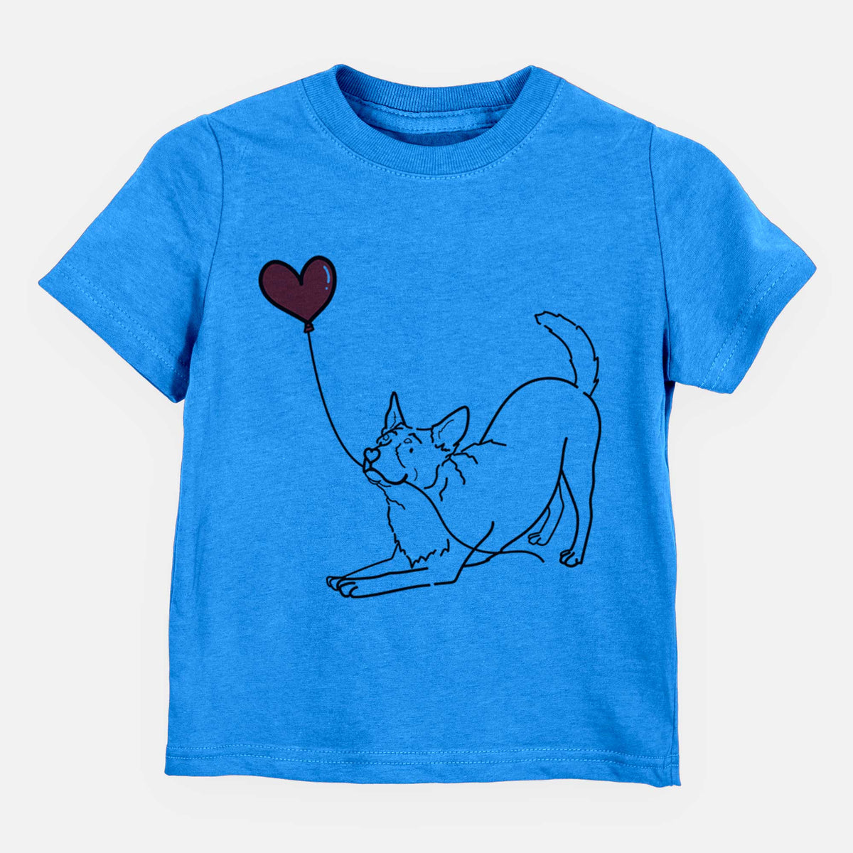 Australian Cattle Dog Heart String - Kids/Youth/Toddler Shirt