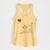 Airedale Terrier Heart String - Women's Racerback Tanktop