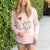 Akita Heart String - Cali Wave Hooded Sweatshirt