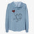 Akita Heart String- Women's Cali Wave Zip-Up Sweatshirt