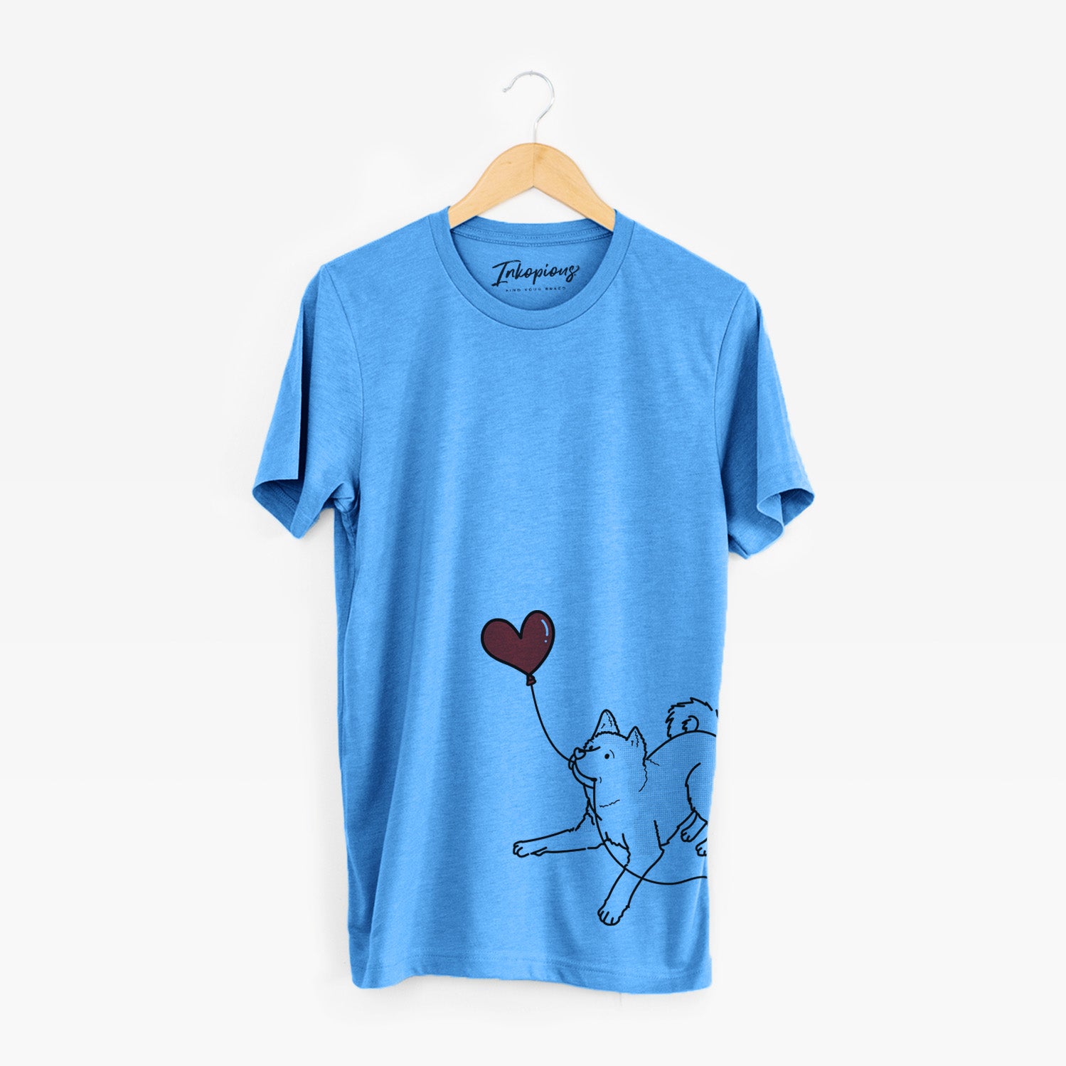 Akita Heart String - Unisex Crewneck