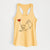 American Eskimo Heart String - Women's Racerback Tanktop