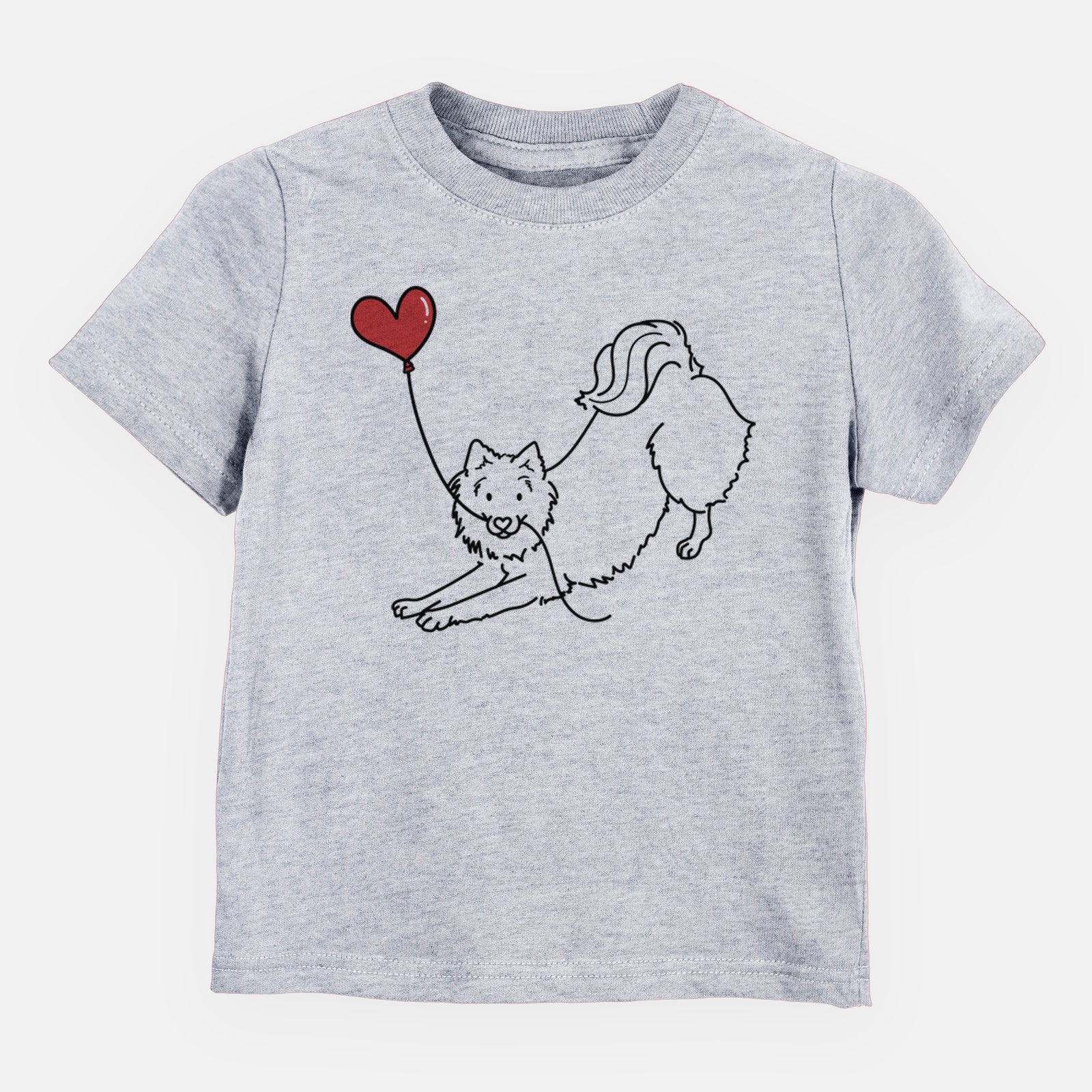 American Eskimo Heart String - Kids/Youth/Toddler Shirt