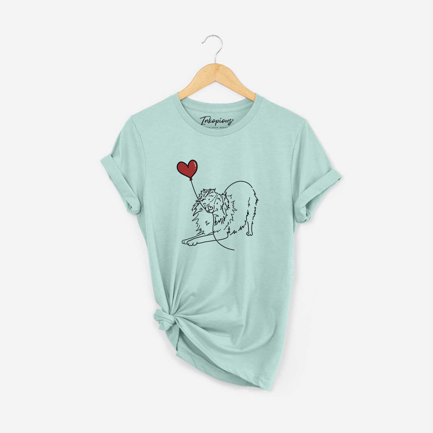 Australian Shepherd Heart String - Unisex Crewneck