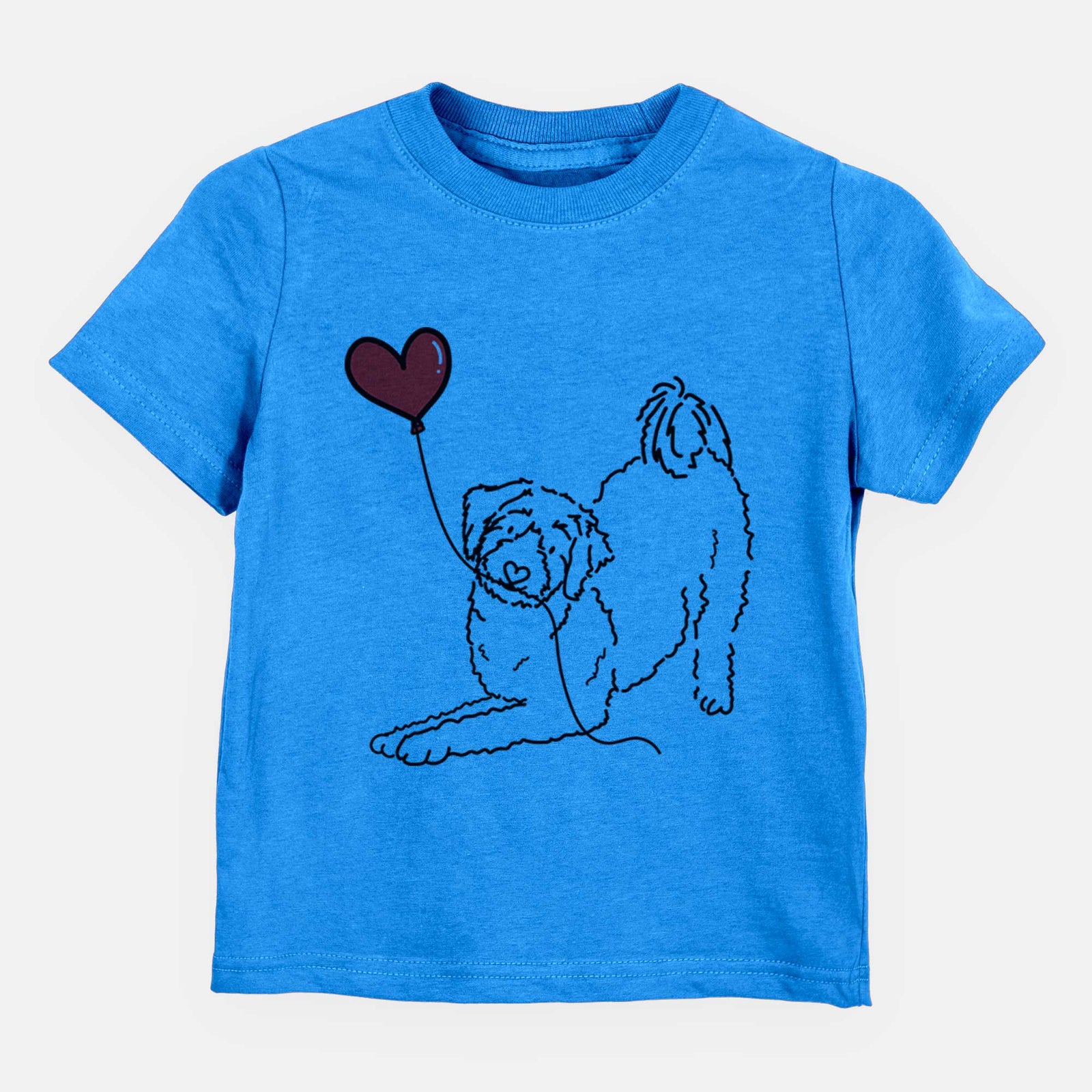 Aussiedoodle Heart String - Kids/Youth/Toddler Shirt