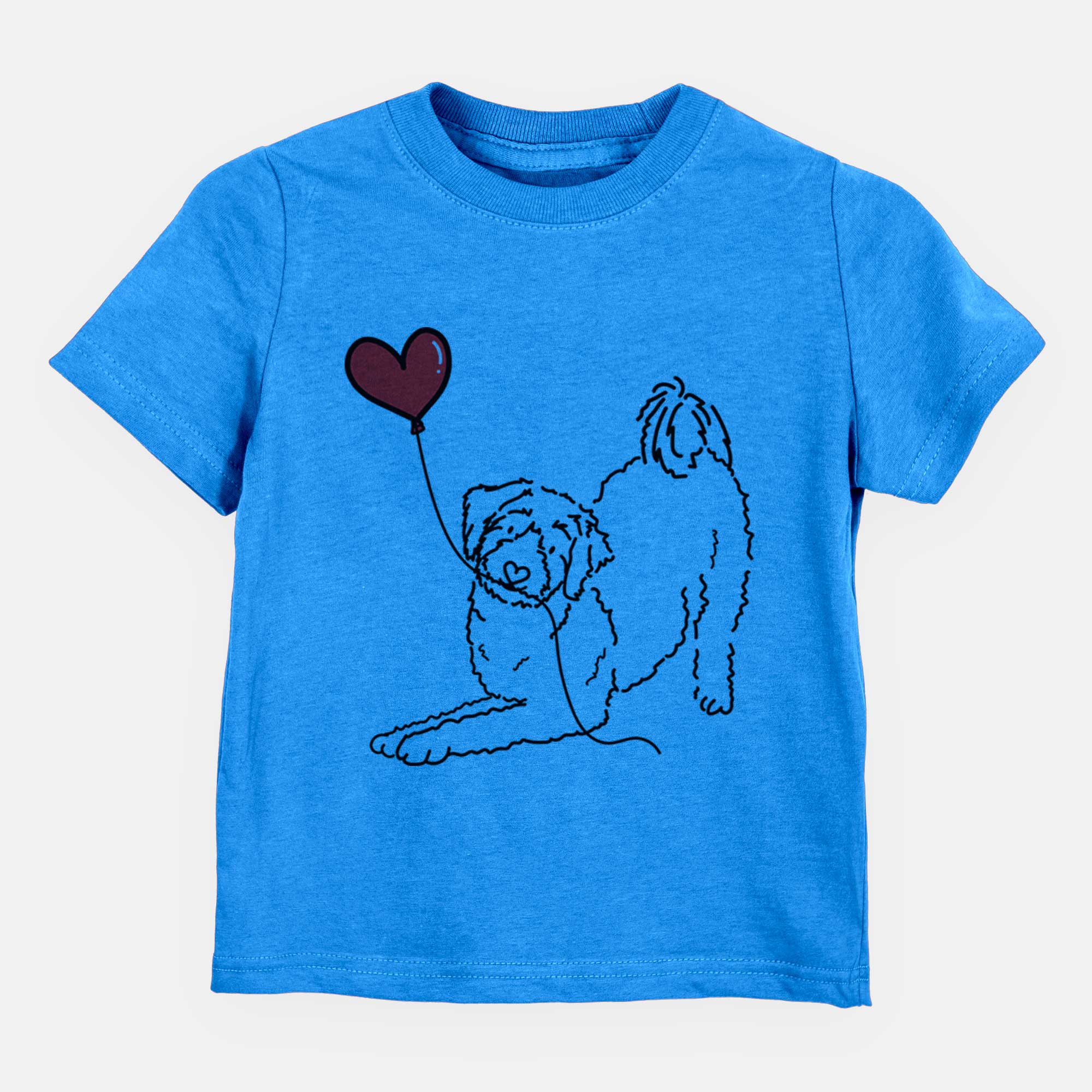Aussiedoodle Heart String - Kids/Youth/Toddler Shirt