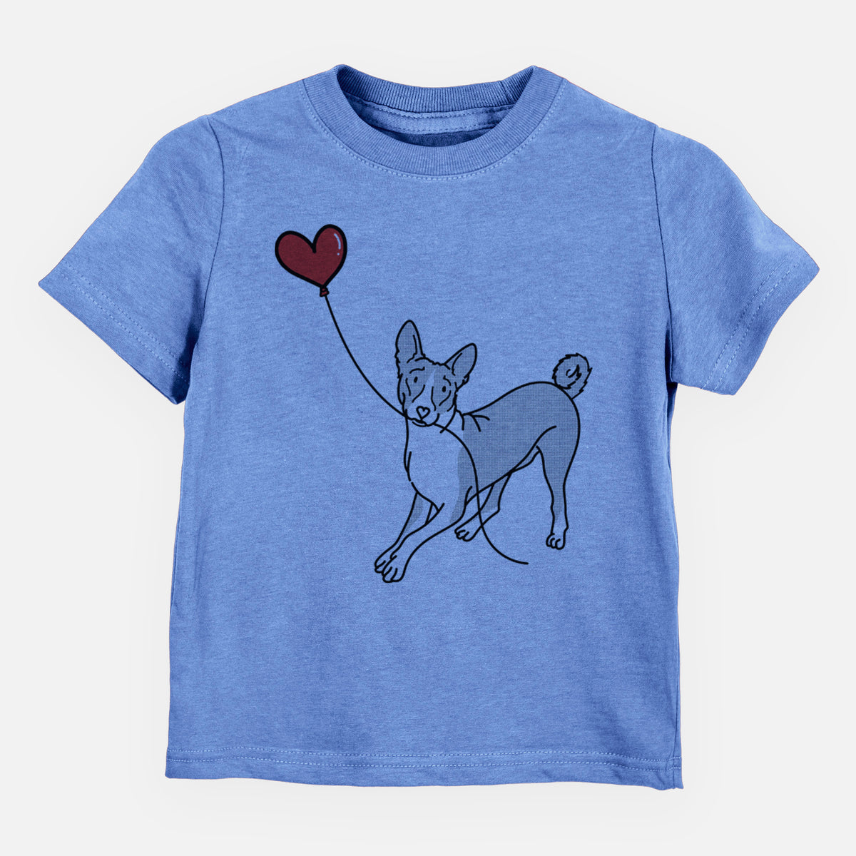 Basenji Heart String - Kids/Youth/Toddler Shirt