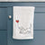 Basset Hound Heart String -  Decorative Hand Towel