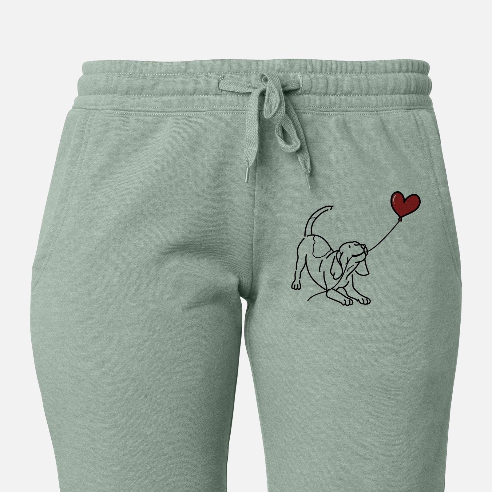 Beagle Heart String - Women's Cali Wave Joggers