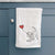 Beagle Heart String -  Decorative Hand Towel