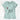 Bearded Collie Heart String - Women's Perfect V-neck Shirt