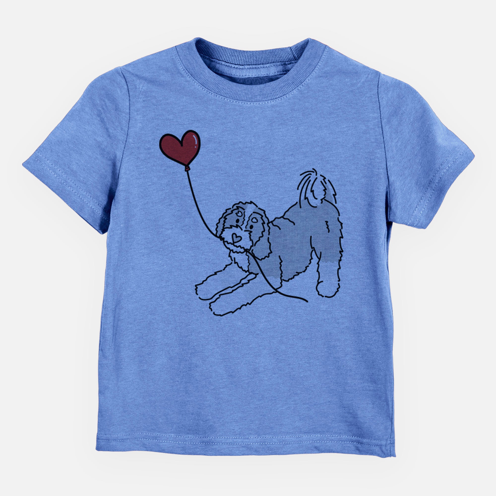 Bernedoodle Heart String - Kids/Youth/Toddler Shirt