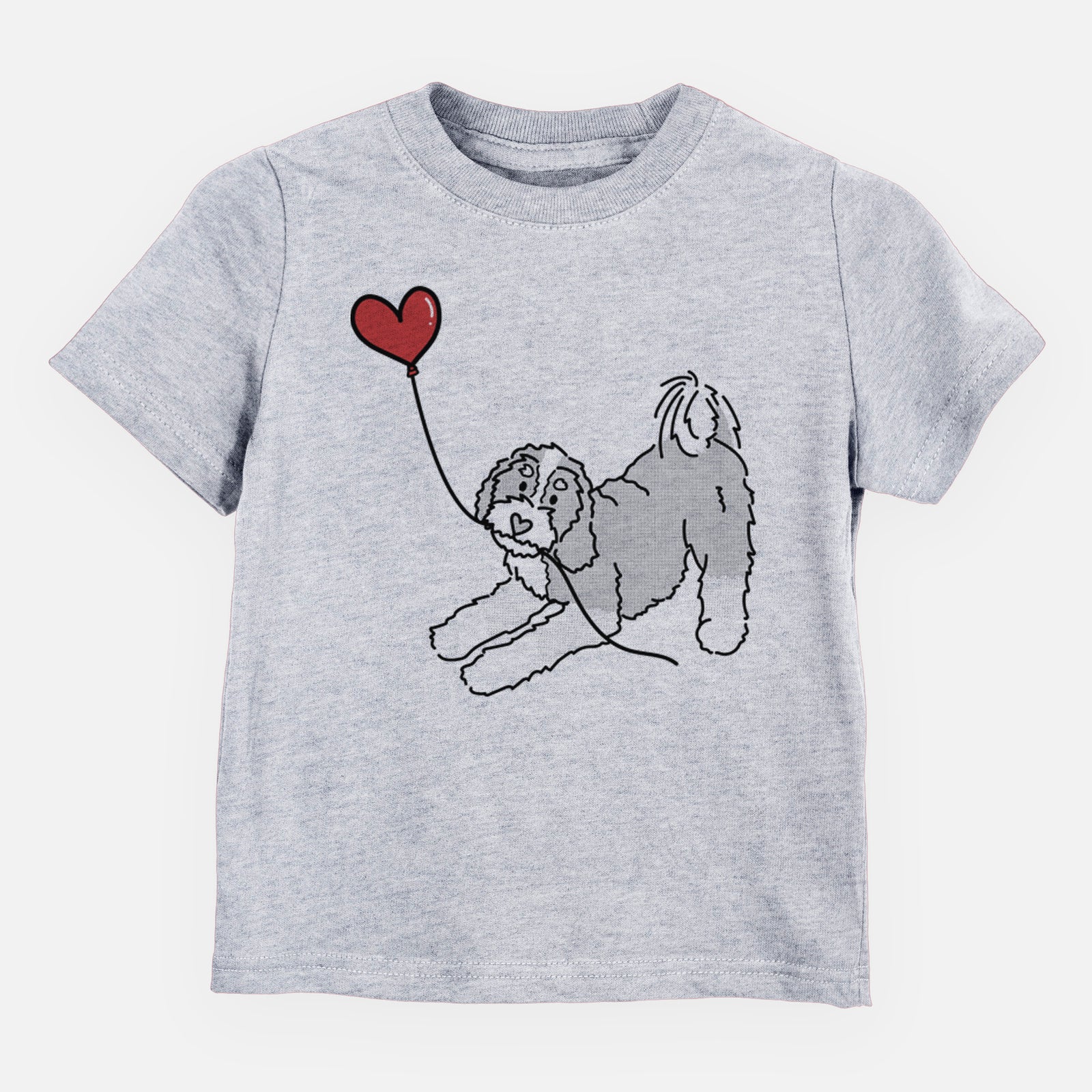 Bernedoodle Heart String - Kids/Youth/Toddler Shirt