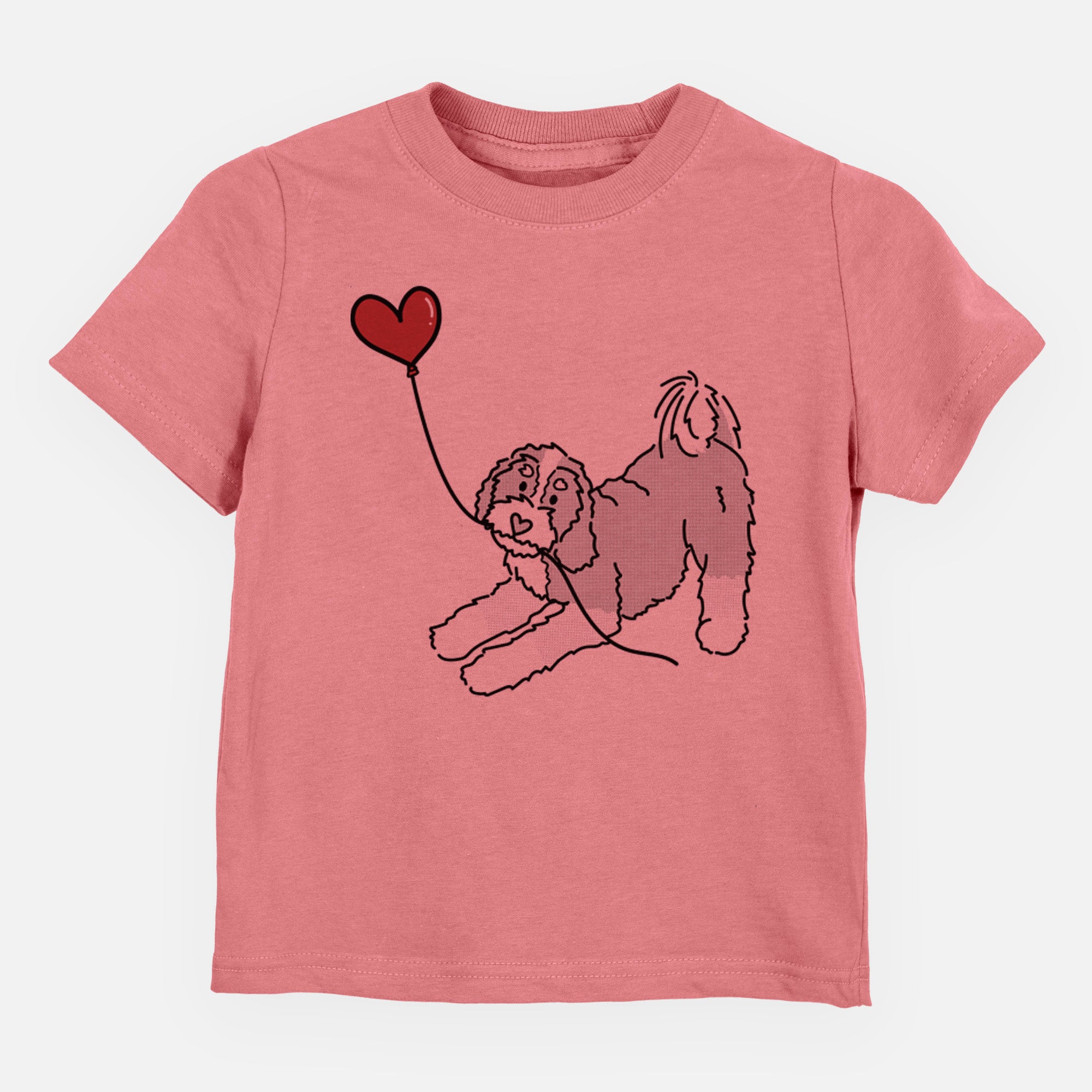 Bernedoodle Heart String - Kids/Youth/Toddler Shirt