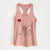 Bloodhound Heart String - Women's Racerback Tanktop