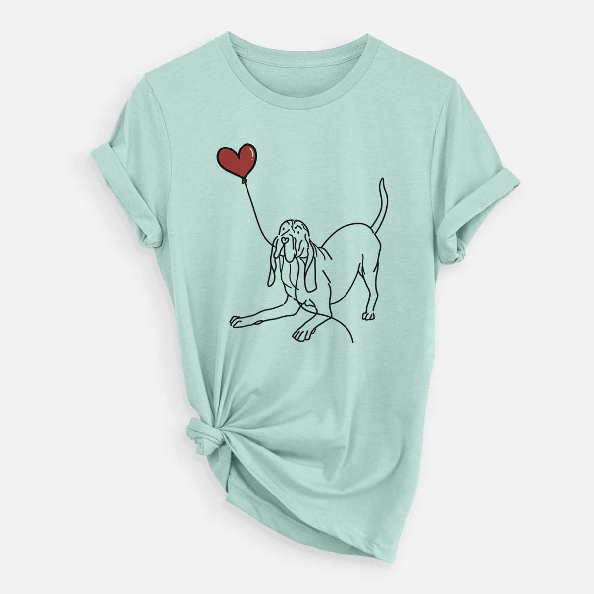 Bloodhound Heart String - Unisex Crewneck