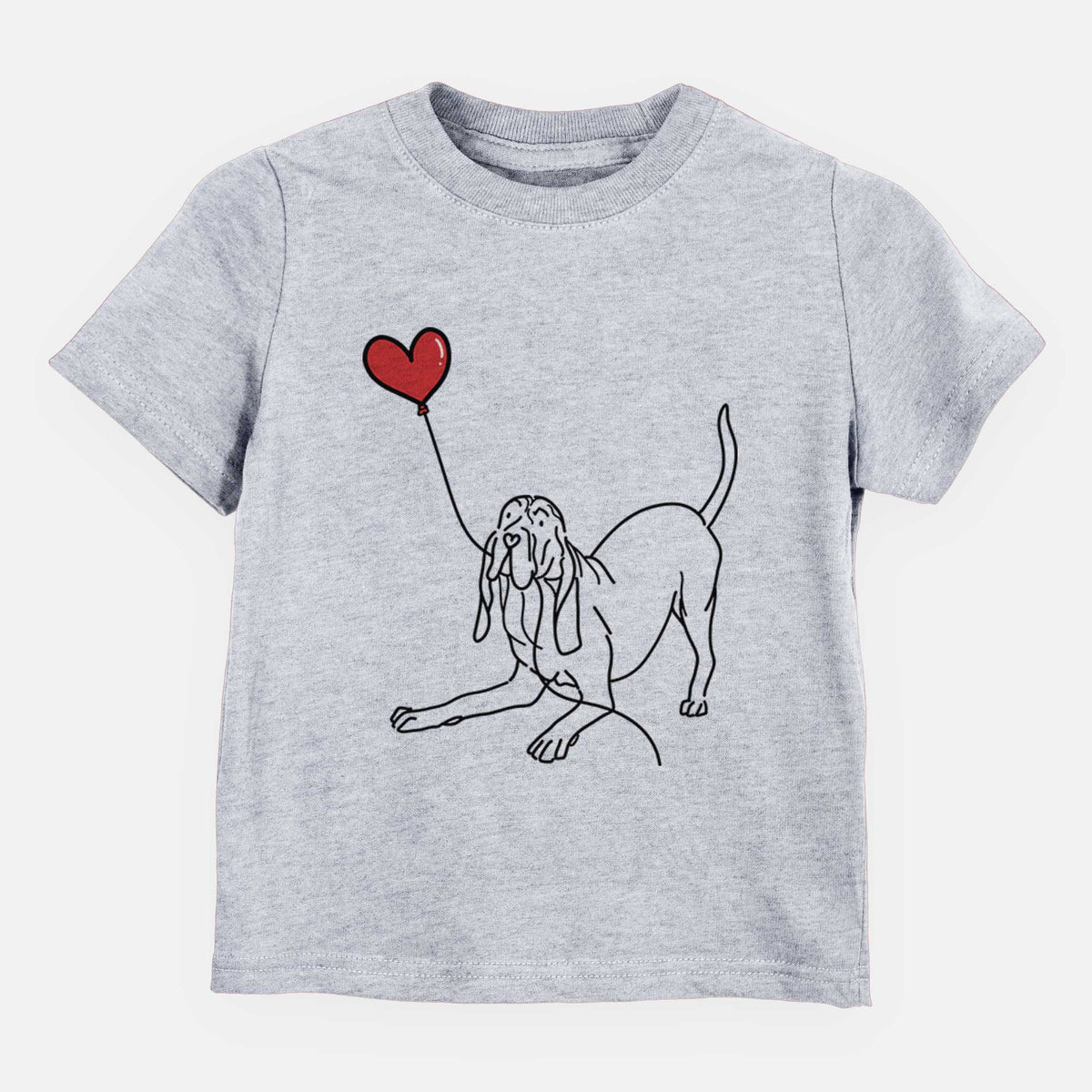 Bloodhound Heart String - Kids/Youth/Toddler Shirt