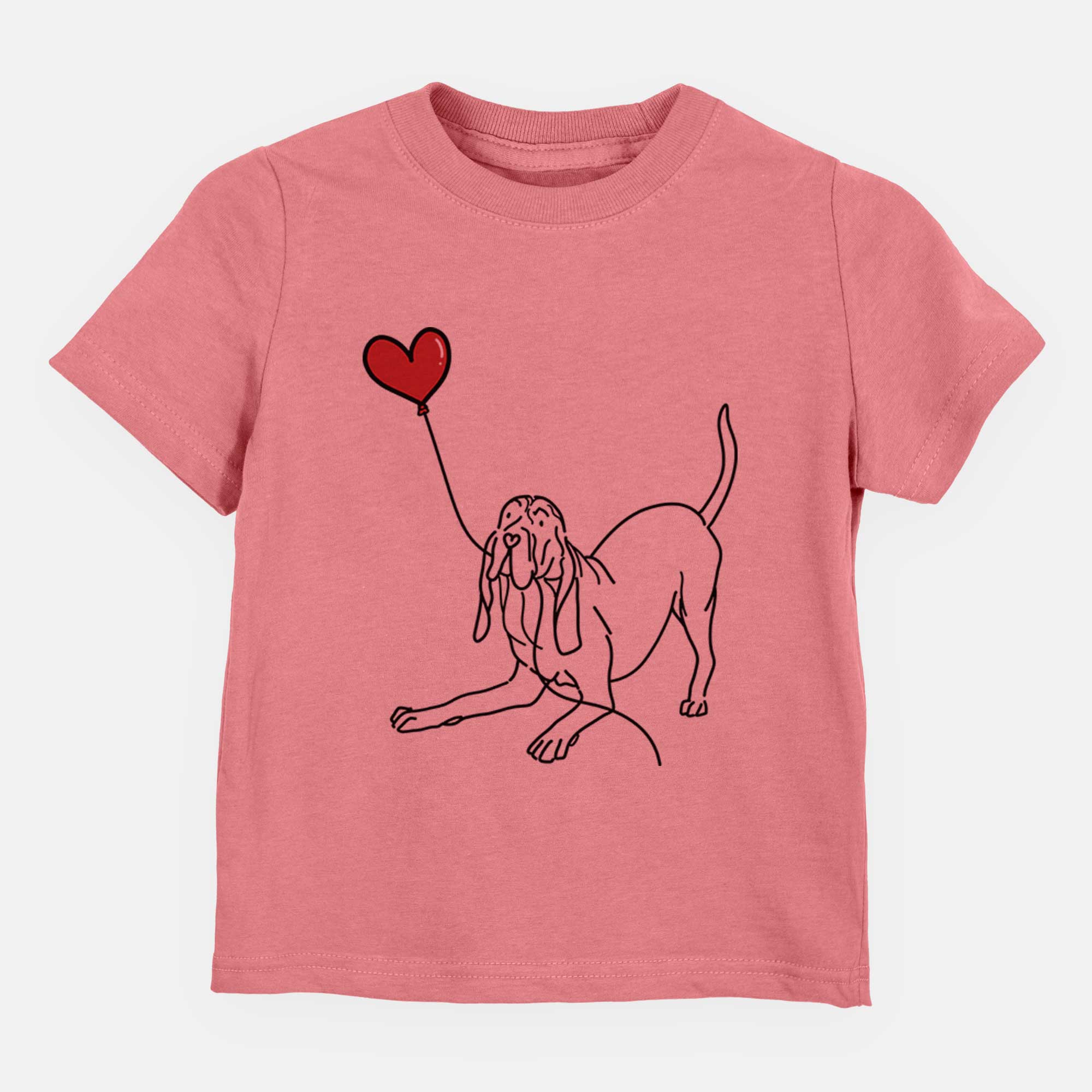 Bloodhound Heart String - Kids/Youth/Toddler Shirt