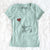 Boston Terrier Heart String - Women's V-neck Shirt