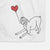 Boxer Heart String -  Decorative Hand Towel