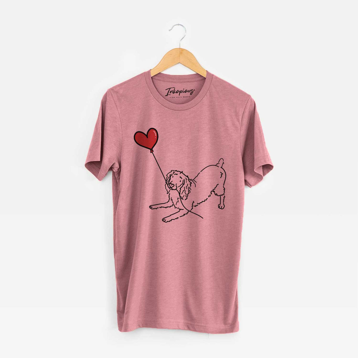 Boykin Spaniel Heart String - Unisex Crewneck