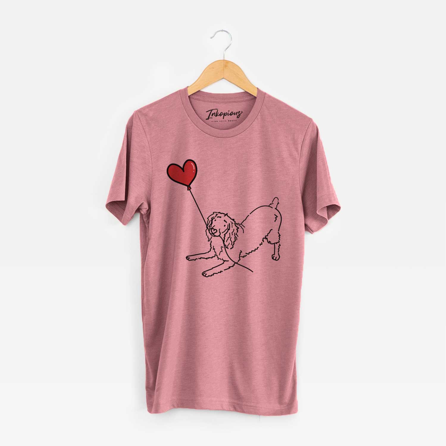 Boykin Spaniel Heart String - Unisex Crewneck