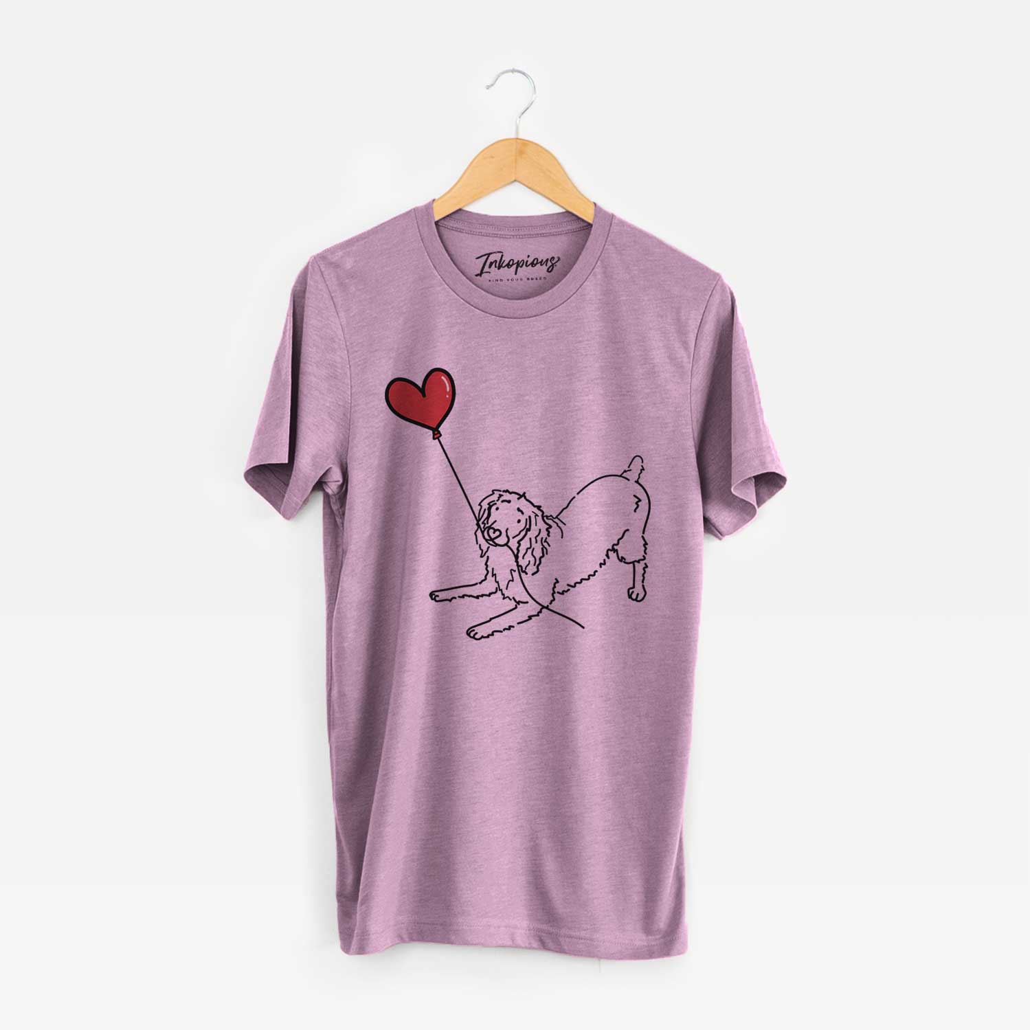 Boykin Spaniel Heart String - Unisex Crewneck