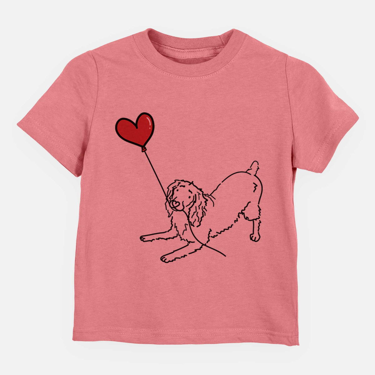 Boykin Spaniel Heart String - Kids/Youth/Toddler Shirt