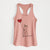 Cat Heart String - Women's Racerback Tanktop