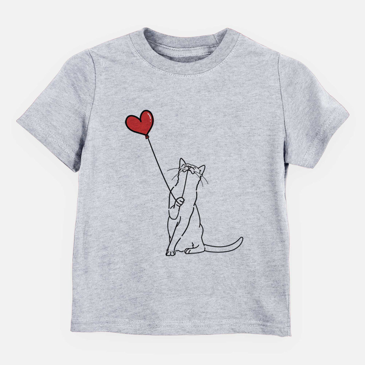 Cat Heart String - Kids/Youth/Toddler Shirt