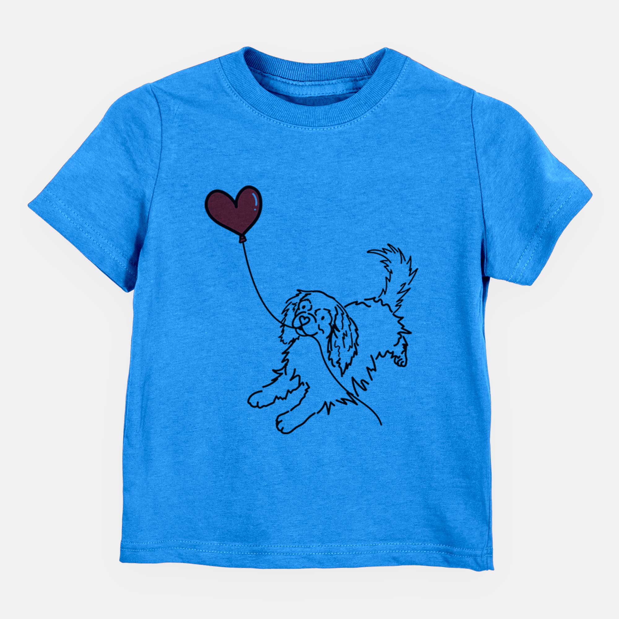 Cavalier King Charles Heart String - Kids/Youth/Toddler Shirt