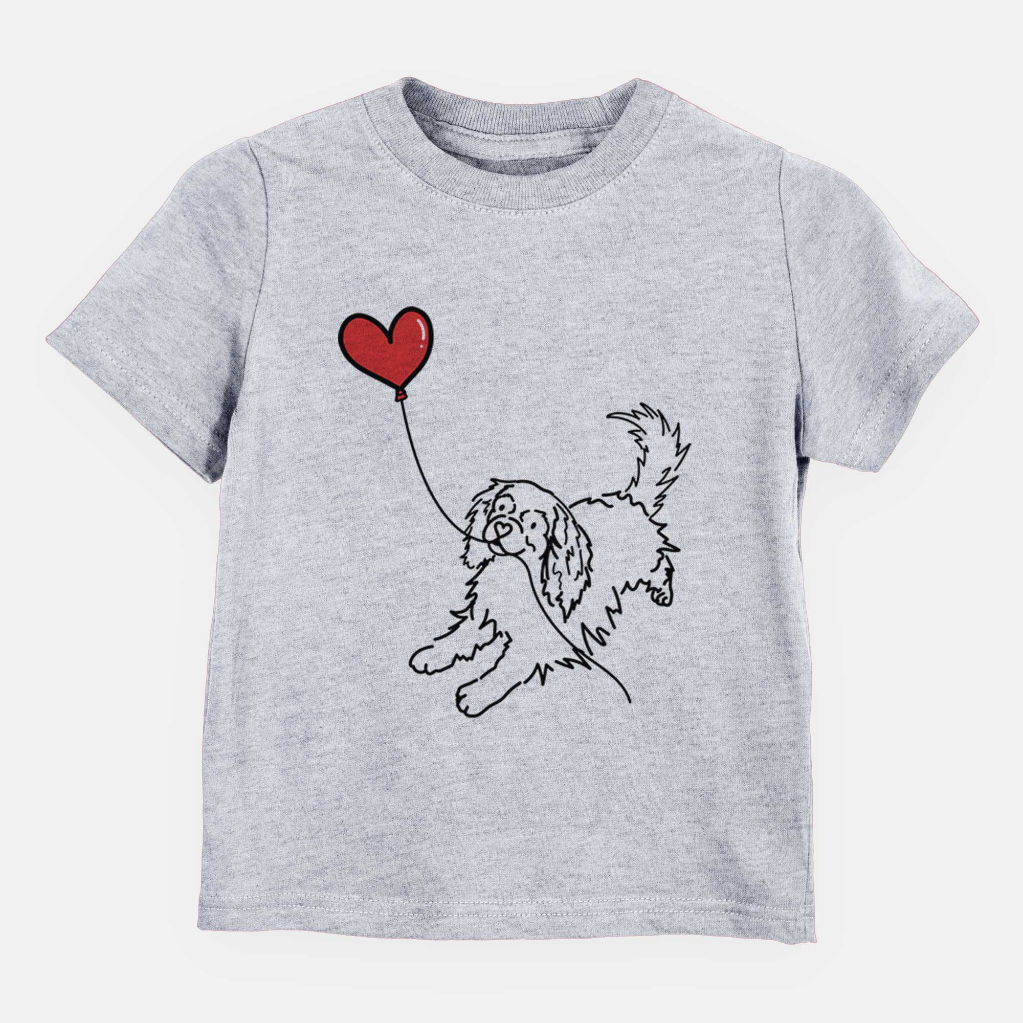 Cavalier King Charles Heart String - Kids/Youth/Toddler Shirt