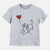 Cavalier King Charles Heart String - Kids/Youth/Toddler Shirt