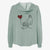 Cavapoo Heart String- Women's Cali Wave Zip-Up Sweatshirt