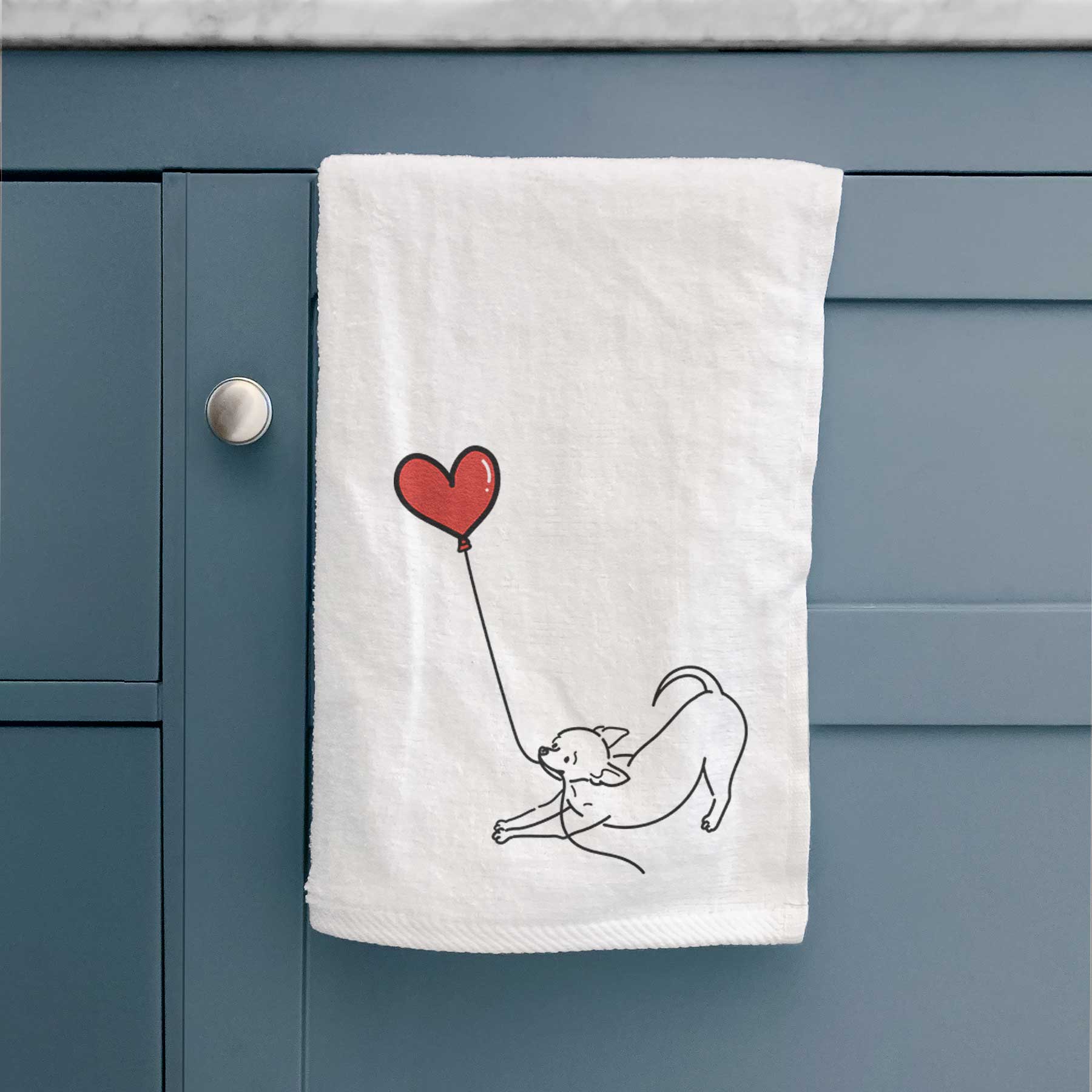 Chihuahua Heart String -  Decorative Hand Towel