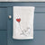 Chihuahua Heart String -  Decorative Hand Towel