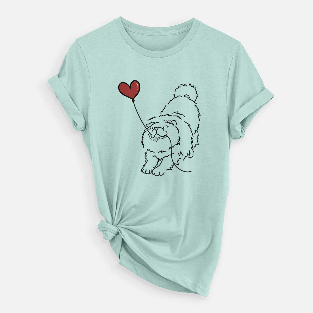 Chow Chow Heart String - Unisex Crewneck