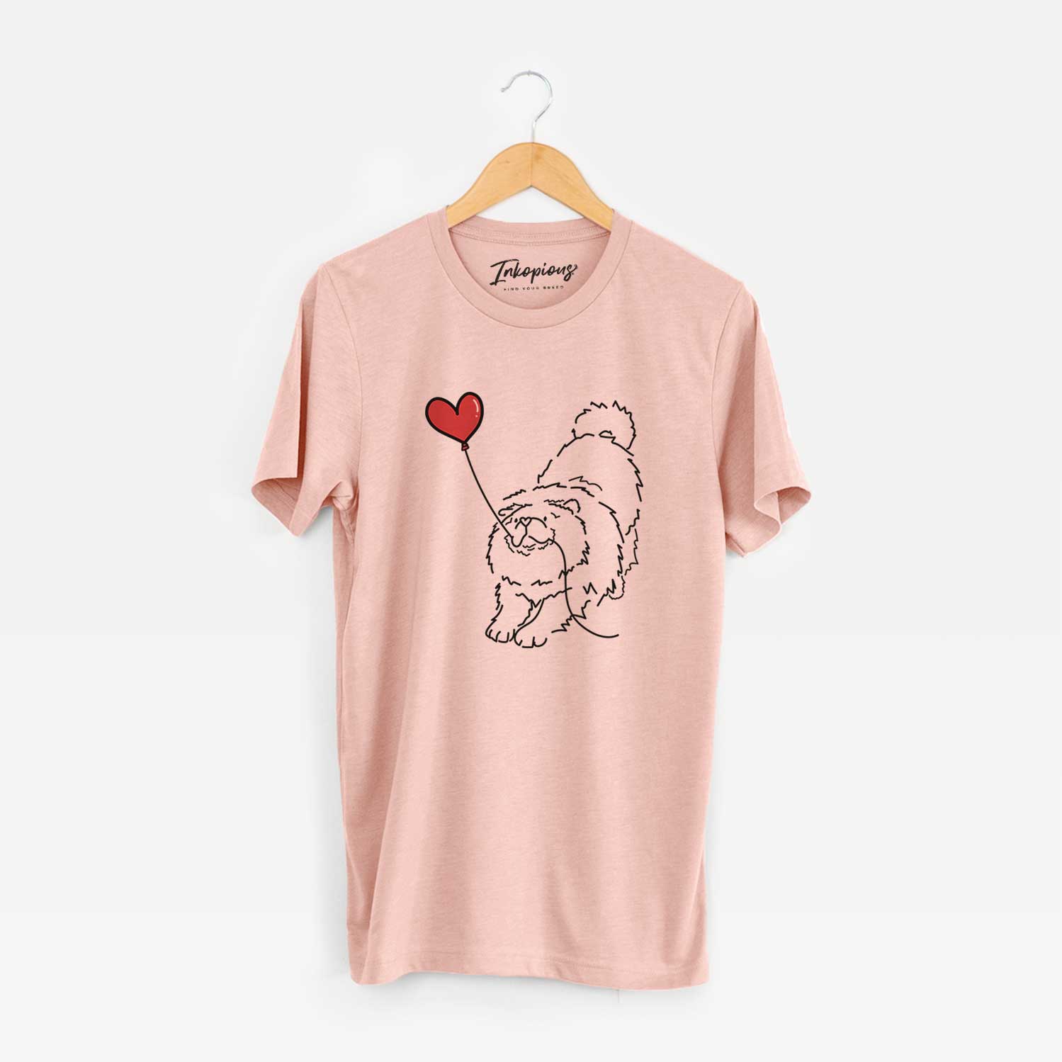 Chow Chow Heart String - Unisex Crewneck