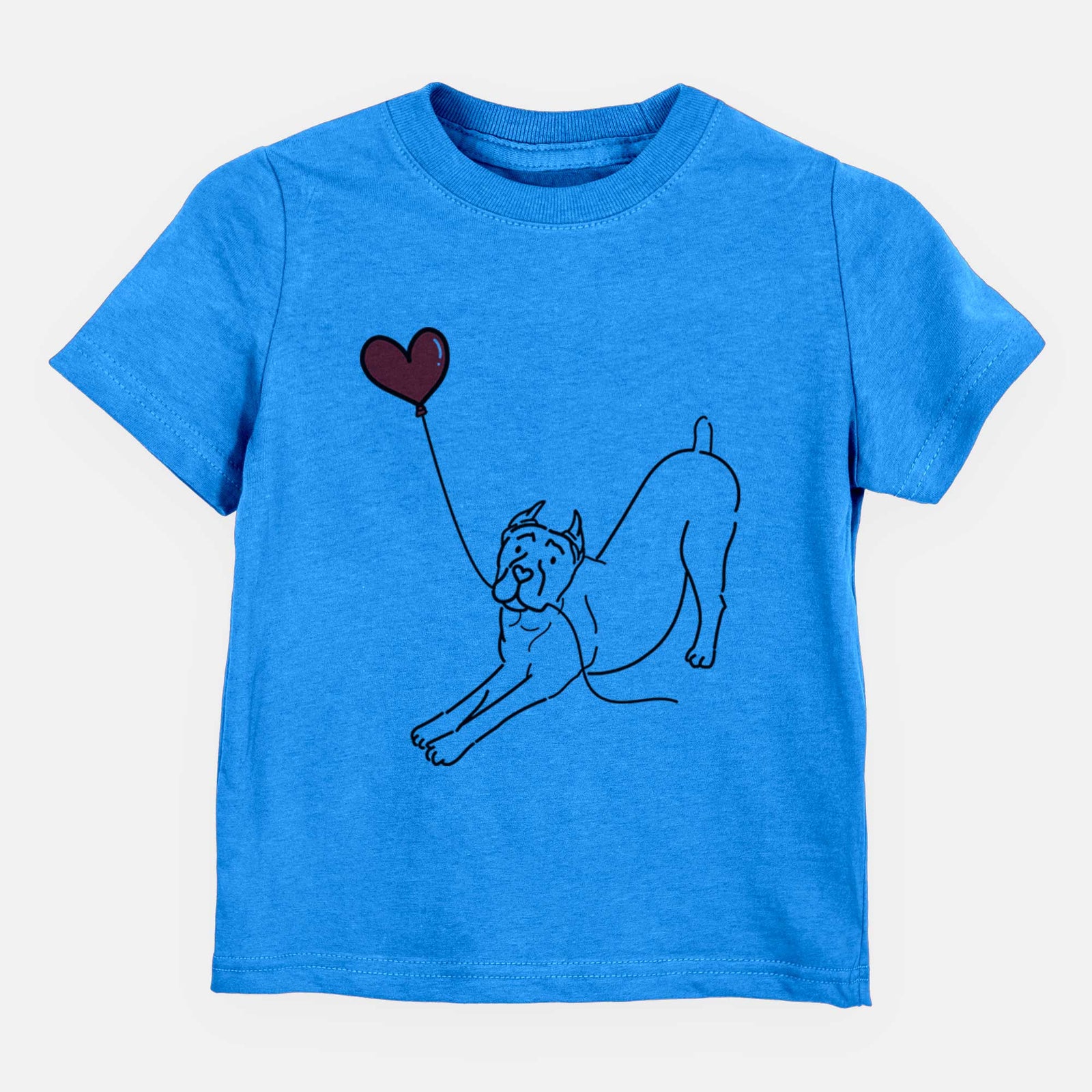 Cropped Cane Corso Heart String - Kids/Youth/Toddler Shirt
