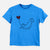 Domestic Long Hair Cat Heart String - Kids/Youth/Toddler Shirt