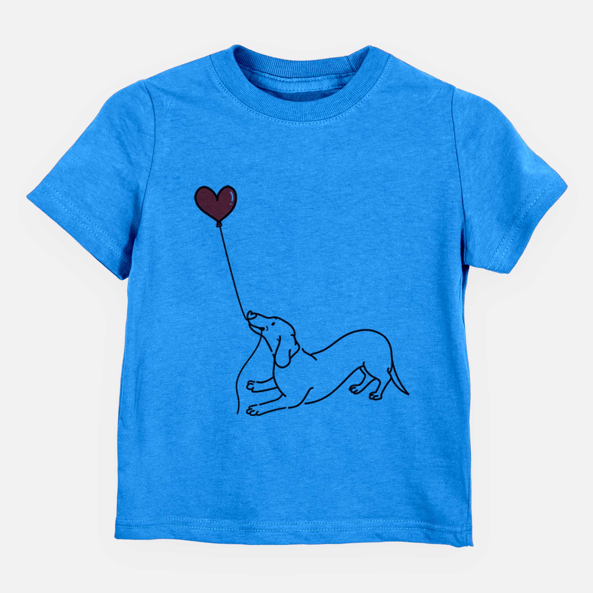 Dachshund Heart String - Kids/Youth/Toddler Shirt