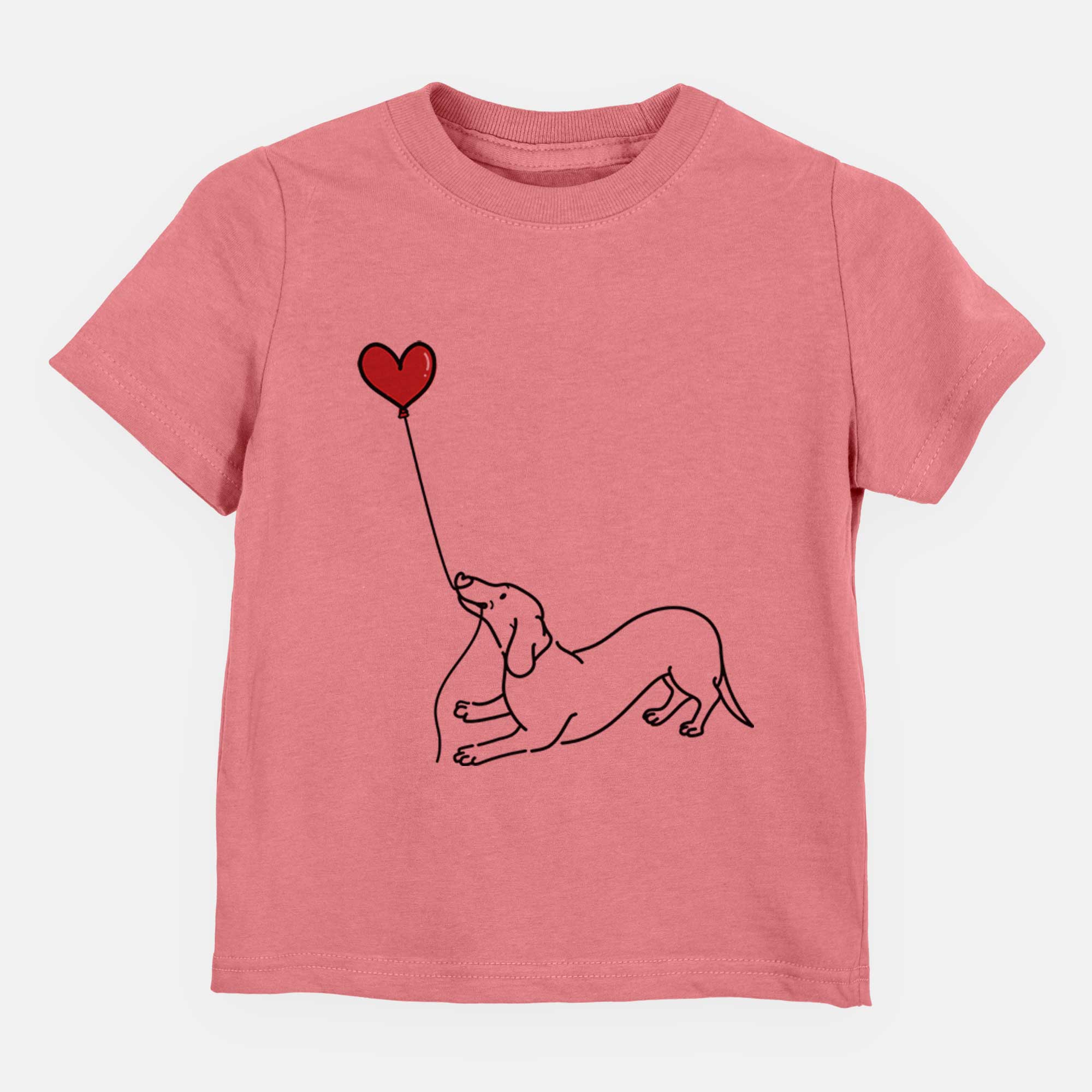 Dachshund Heart String - Kids/Youth/Toddler Shirt