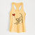 Dalmatian Heart String - Women's Racerback Tanktop