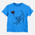 Dalmatian Heart String - Kids/Youth/Toddler Shirt