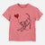 Dalmatian Heart String - Kids/Youth/Toddler Shirt