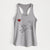 Great Dane Heart String - Women's Racerback Tanktop