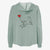 Great Dane Heart String- Women's Cali Wave Zip-Up Sweatshirt