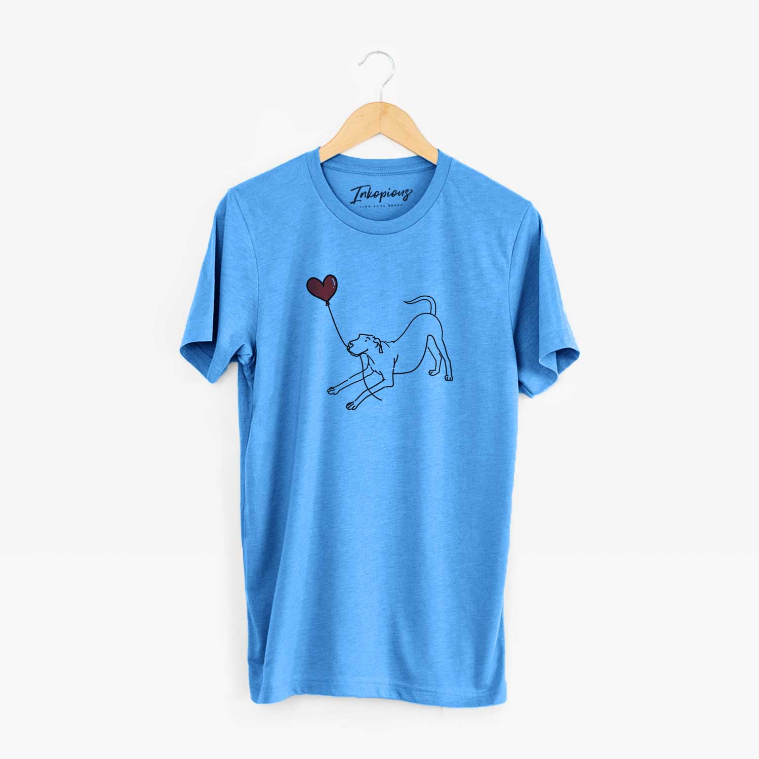 Great Dane Heart String - Unisex Crewneck