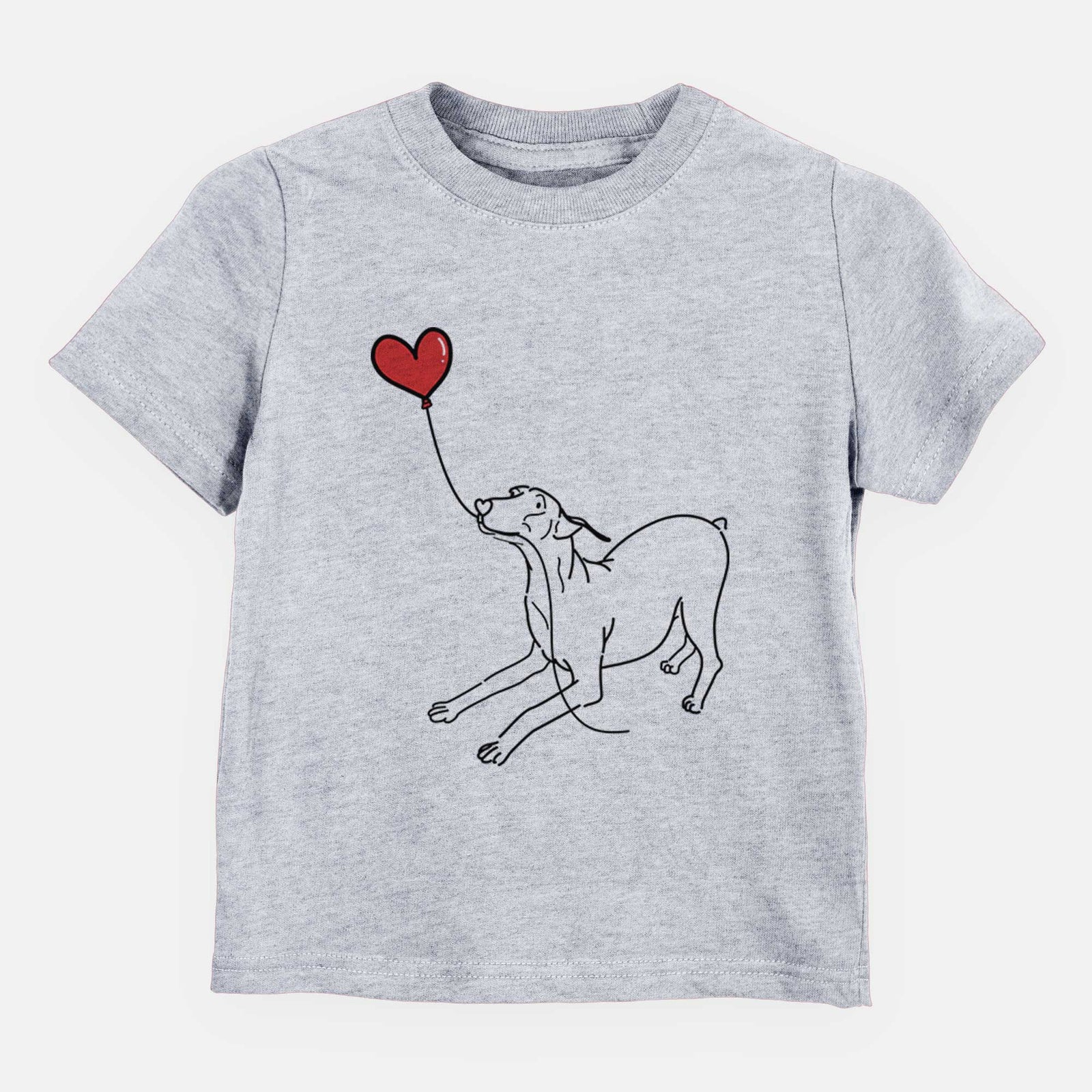 Doberman Pinscher Docked Heart String - Kids/Youth/Toddler Shirt